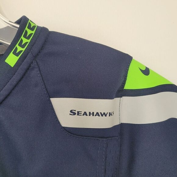 NIKE #3 Russell Wilson Seattle Seahawks youth L jersey - Picture 5 of 6